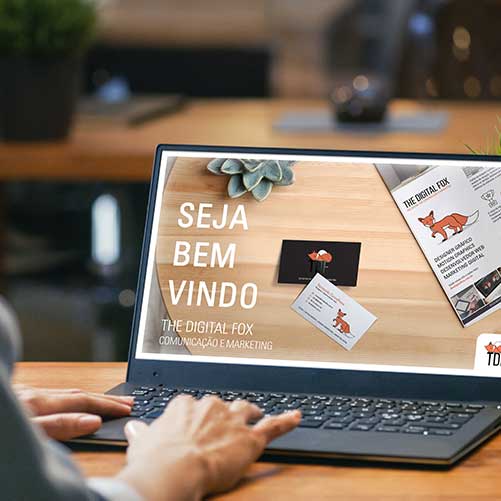 Apresentações l Para você e sua empresa l The Digital Fox l Comunicação e marketing l Agência full service l TDF