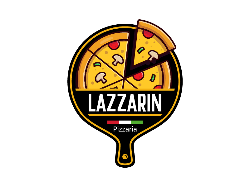 logo lazzarin pizzaria parceiro the digital fox 01a